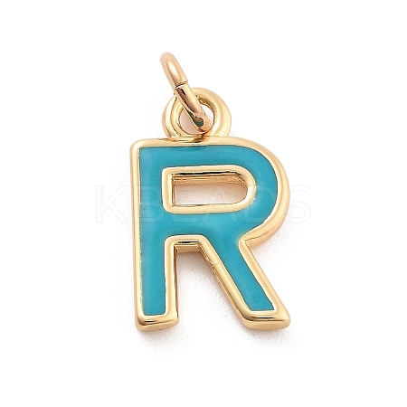 Rack Plating Brass Pendants KK-C065-03R-G-1