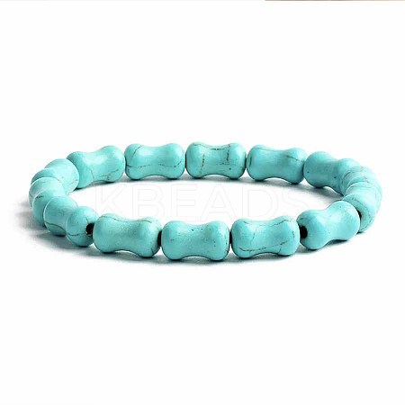 Turquoise Bracelet with Elastic Rope Bracelet DZ7554-31-1