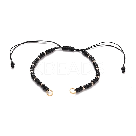 Adjustable Braided Nylon Thread Bracelet Making AJEW-JB00845-02-1