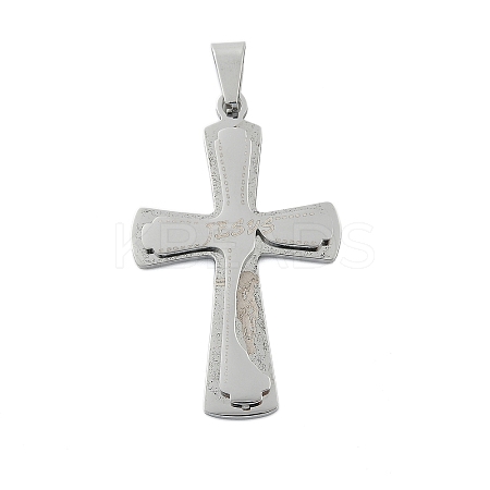304 Stainless Steel Pendants STAS-G346-48P-1
