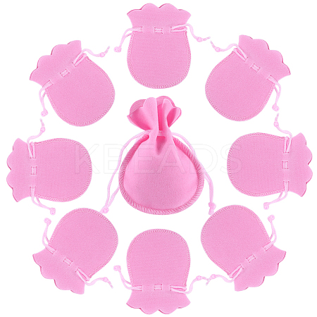 20Pcs Gourd Velvet Drawstring Bags TP-BBC0001-07A-02-1