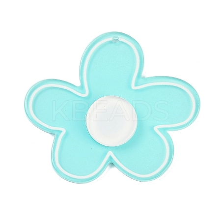 Acrylic Pendants OACR-Q100-14B-1