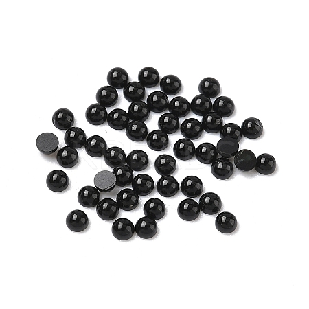 Natural Black Tourmaline Cabochons G-I295-05C-17A-01-1