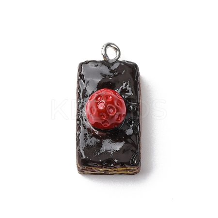 Opaque Resin Pendants LS-RESI-A050-02-1