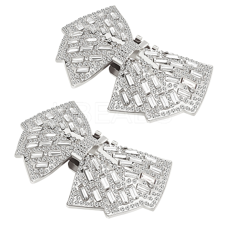 2Pcs Alloy Shoe Buckle Clips FIND-FG0003-10C-1