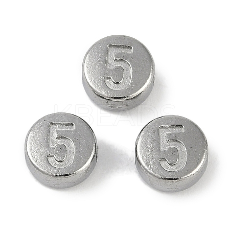 Anti-Tarnish 304 Stainless Steel Beads STAS-L082-018P-06-1