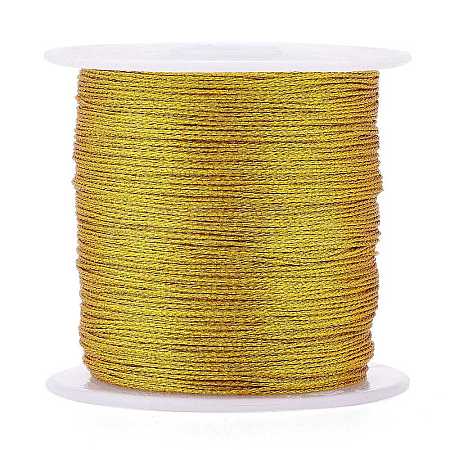 Polyester Braided Metallic Thread OCOR-I007-C-01-1