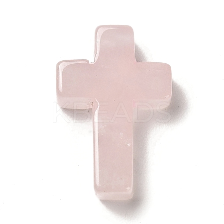Synthetic Rose Quartz Pendants FIND-C040-01A-1-1