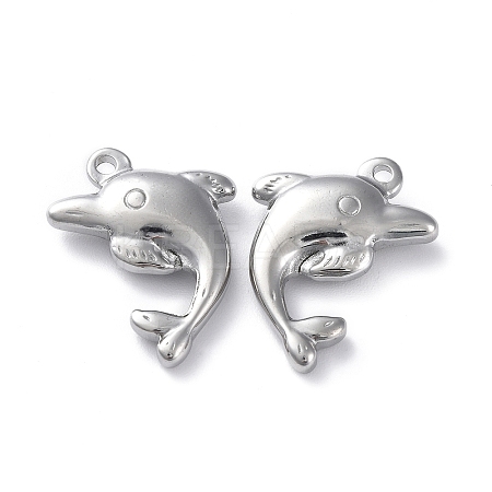 Non-Tarnish 304 Stainless Steel Pendants STAS-P324-15P-1
