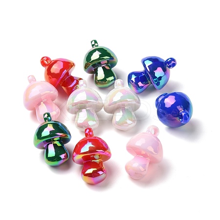 Opaque Acrylic Pendants MACR-L013-03-1