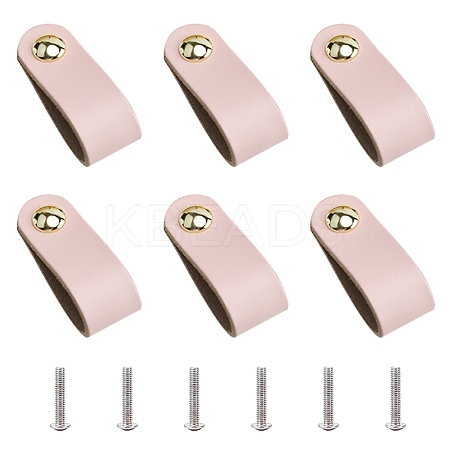 Leather Handle LS-DIY-WH0182-19C-1