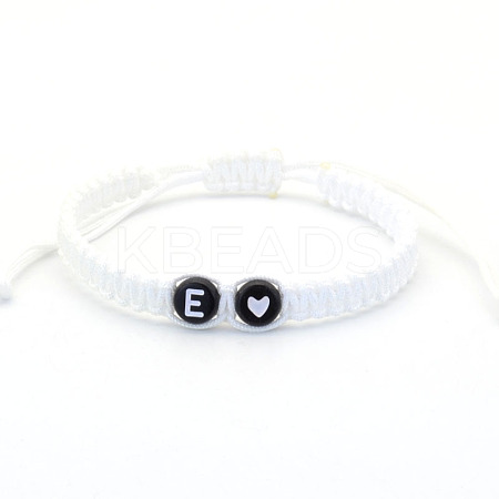 Resin Beads Braided Bead Bracelets FS-WG7326D-05-1