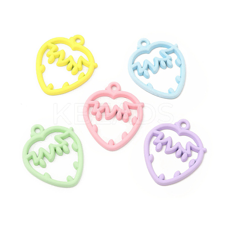 Rack Plating Alloy Pendants FIND-C018-26-1