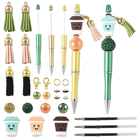 DIY Beadable Pen Making Kits DIY-FS0009-44-1
