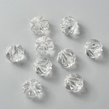 Transparent Acrylic Beads X-PL739-1