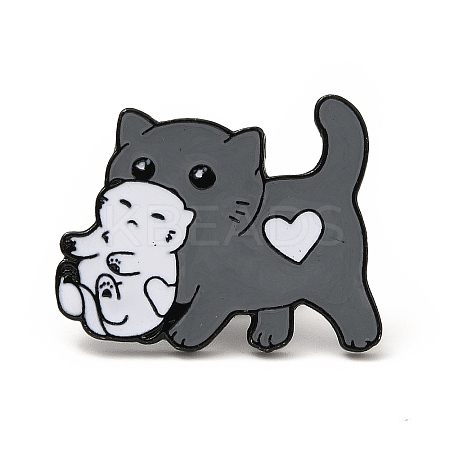 Dog with Toy Enamel Pin JEWB-I019-15EB-1