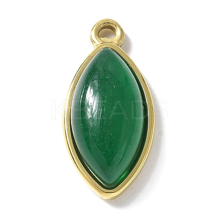 Natural Green Onyx Agate(Dyed & Heated) Pendants STAS-L277-09G-03-1