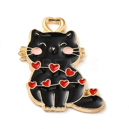 Alloy Enamel Pendants ENAM-Q507-13B-1