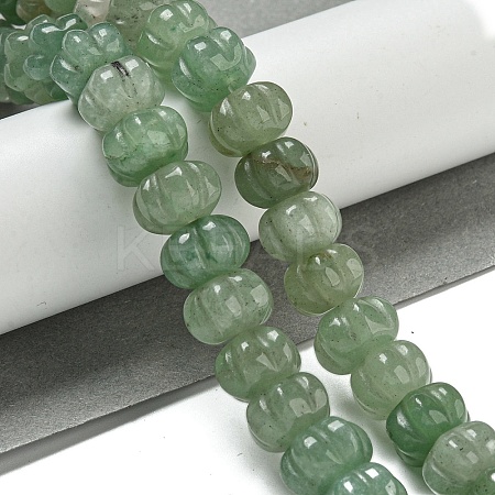 Natural Green Aventurine Beads Strands G-G142-A08-01-1