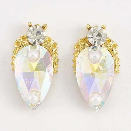 Alloy Cabochons MRMJ-S014-001F-1