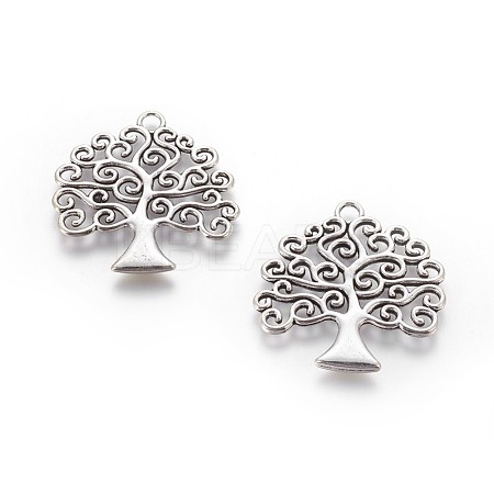 Tibetan Style Zinc Alloy Pendants PALLOY-P178-23AS-1