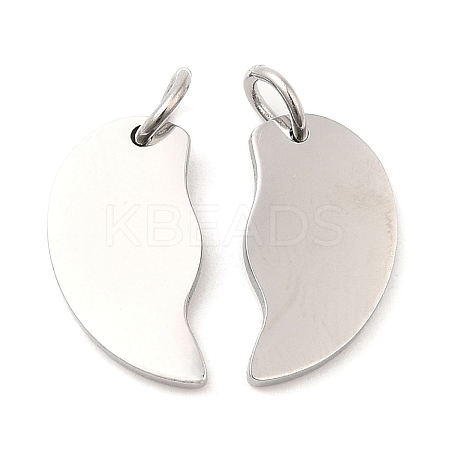 Non-Tarnish 304 Stainless Steel Pendants STAS-Z042-15P-1