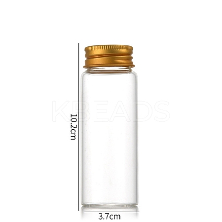 Clear Glass Bottles Bead Containers CON-WH0085-76G-02-1