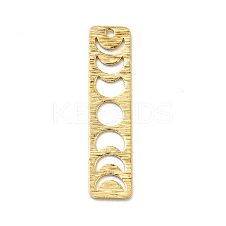 Brass Pendants KK-G423-09G-1