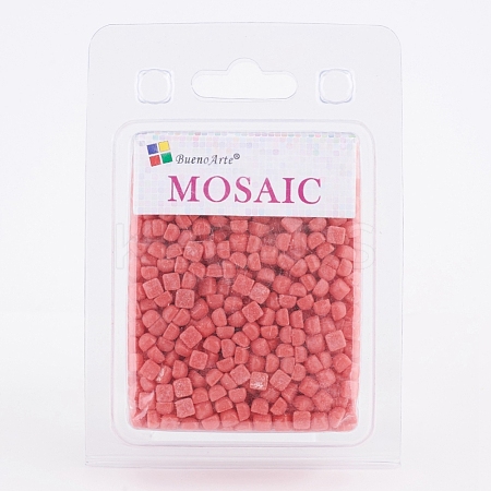 Glass Mosaic Tiles Cabochons GLAA-G072-04T-1