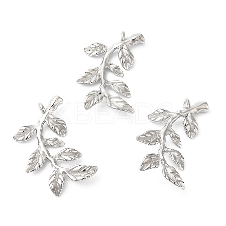 Non-Tarnish 304 Stainless Steel Pendants STAS-R122-07P-1
