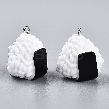 Resin Pendants X-RESI-T028-22-1
