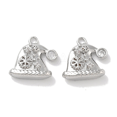 Micro Pave Cubic Zirconia Pendants KK-M102-12P-1