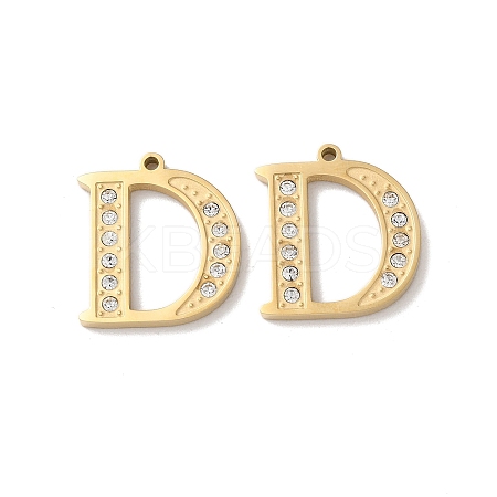 Real 14K Gold Plated 304 Stainless Steel Pendants STAS-L022-157G-D-1