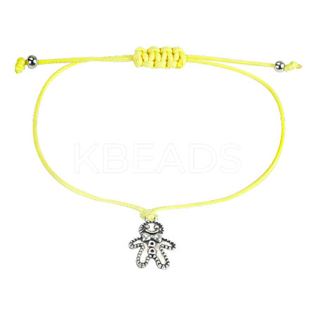 Christmas Adjustable Alloy Charm Bracelets FS-WG3582F-04-1