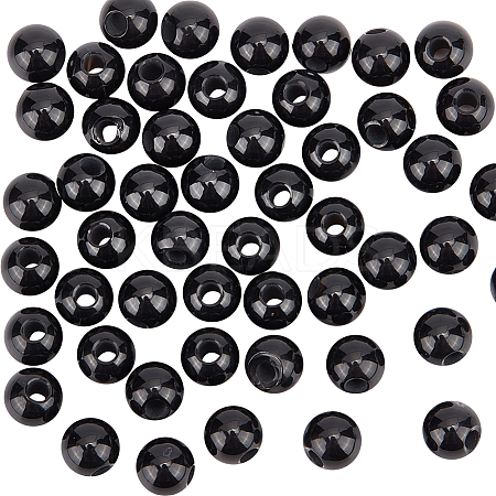 Natural Black Onyx Beads G-OC0003-91-1