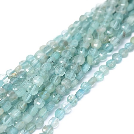 Natural Apatite Beads Strands G-I249-A09-1