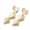 Smooth Surface Alloy Stud Earring Findings X-PALLOY-T064-23MG-1