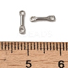 Non-Tarnish 304 Stainless Steel Connector Charms STAS-Q323-04A-P-3