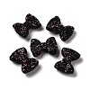 Polymer Clay Rhinestone Beads RGLA-D050-03F-2