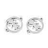 Tarnish Resistant 201 Stainless Steel Links Connectors STAS-S080-026P-1