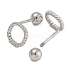 304 Stainless Steel Cartilage Earrings EJEW-B066-01H-P-2