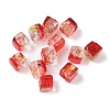 Baking Paint Handmade Gold Sand Lampwork Beads LAMP-P072-01A-08-1