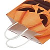 Halloween Paper Pumpkin Printed Tote Bags ABAG-P015-05C-4