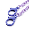 Personalized ABS Plastic Cable Chain Necklaces NJEW-JN02849-04-2