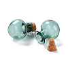 Round Glass Cork Bottles Ornament LS-GLAA-D002-03C-2