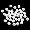 Electroplate Opaque Column Glass Beads EGLA-A043-02-PL03-1