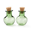 Round Glass Cork Bottles Ornament GLAA-D002-03B-1