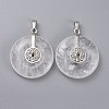Natural & Synthetic Mixed Stone Pendants G-F640-B-2