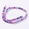 Natural Weathered Agate Beads Strands X-G-G589-6mm-06-4