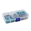 Tibetan Style Chandelier Components and Pendants with Synthetic Turquoise Beads Sets DIY-FS0005-75-6